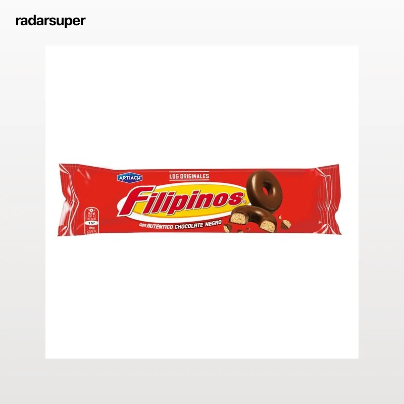 FILIPINOS Galletas con chocolate negro 128 g.