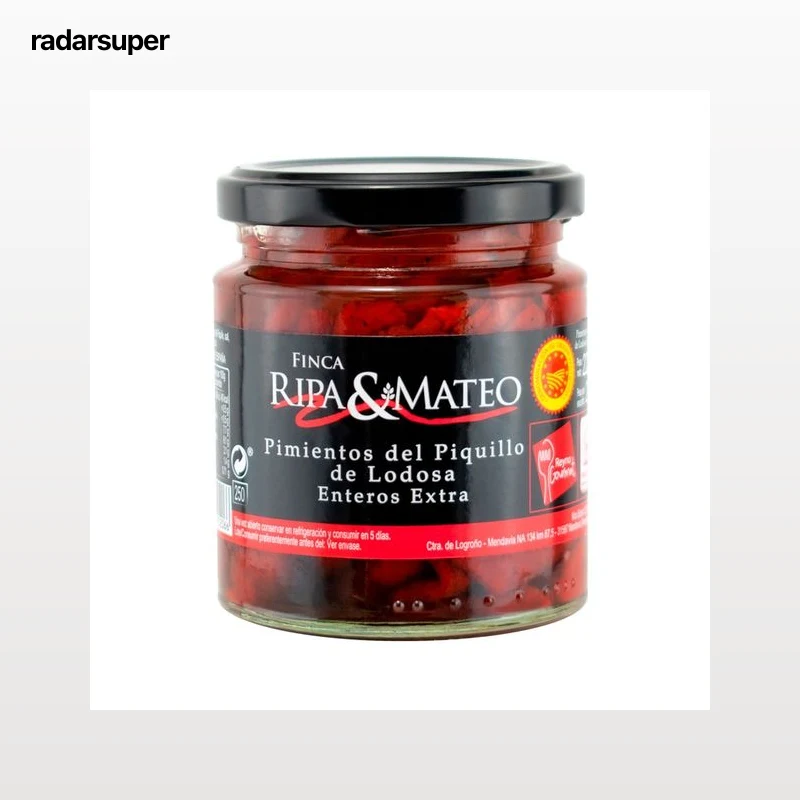 FINCA RIPA & MATEO Pimiento piquillo entero extra D.O 220g