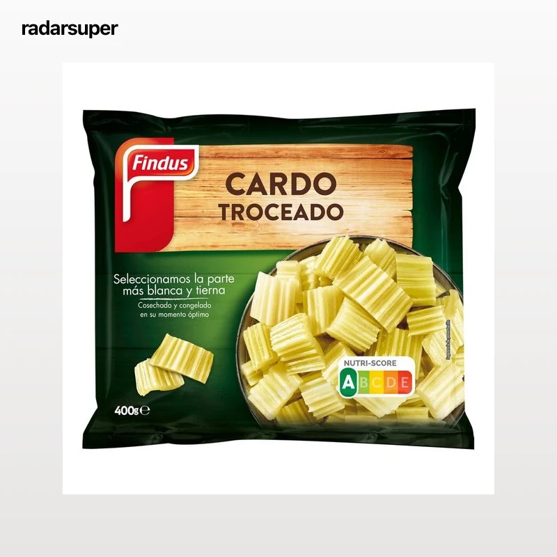 FINDUS Cardo troceado y ultracongelado FINDUS 400 g.