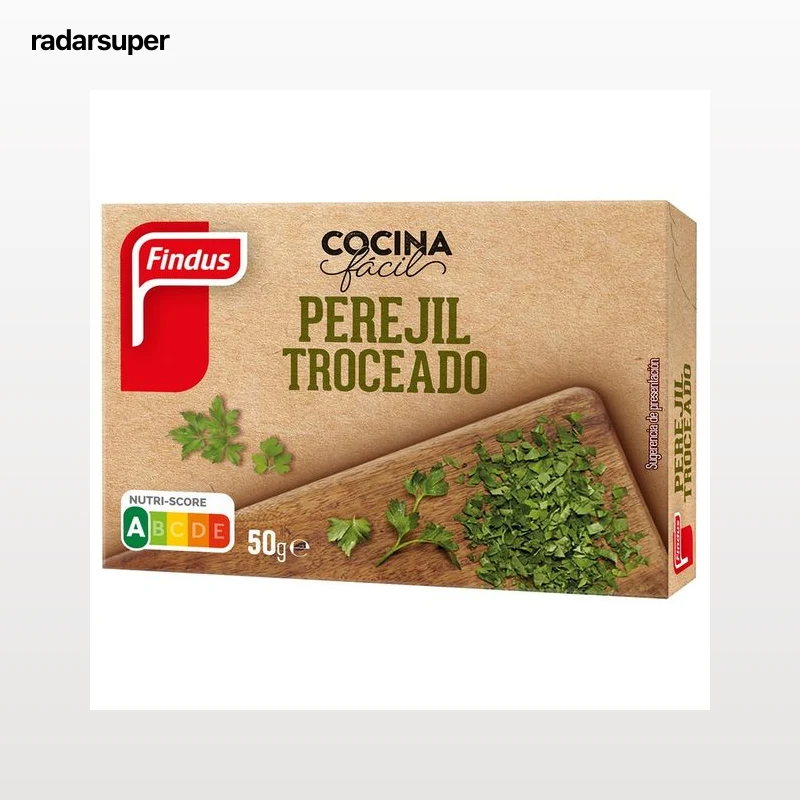 FINDUS Cocina fácil Perejil troceado ultracongelado 50 g.