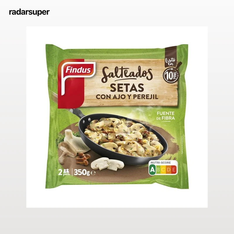 FINDUS Salteado de setas con ajo y perejil 350 g.