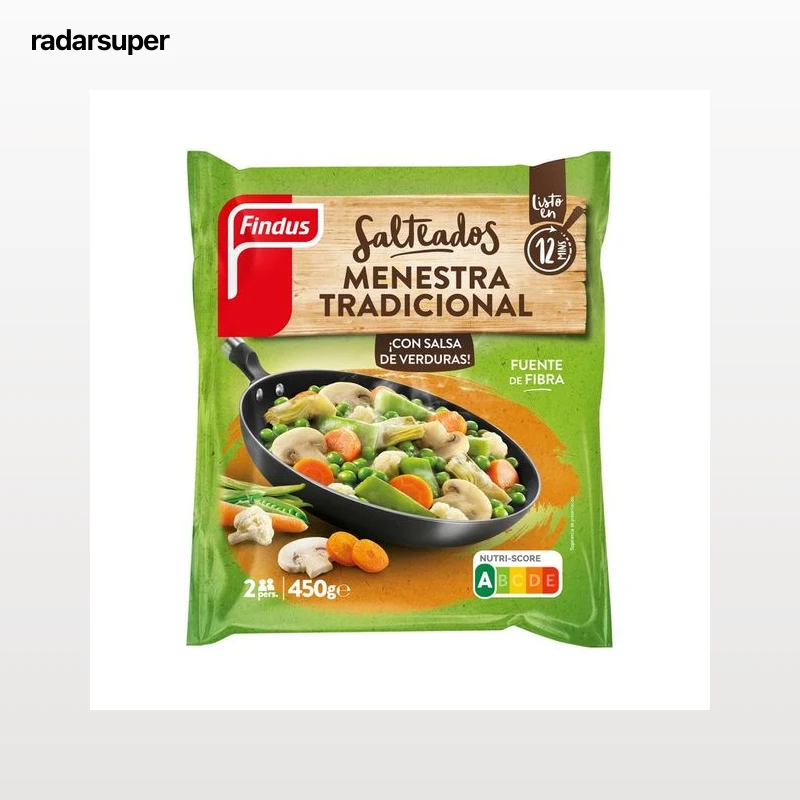 FINDUS Salteados Menestra tradicional de verduras 450 g.