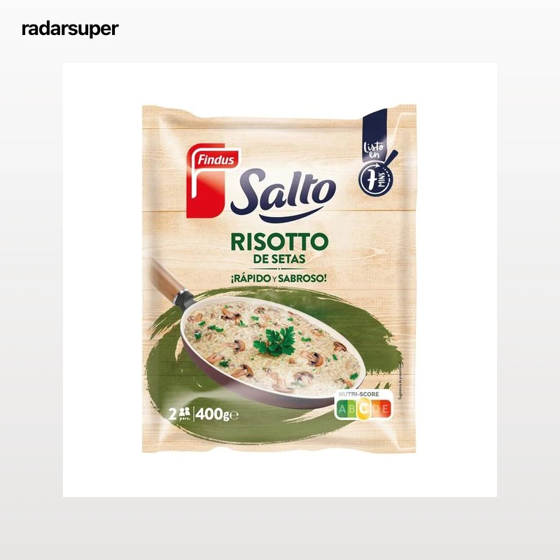 FINDUS Salto Risotto de setas 400 g.