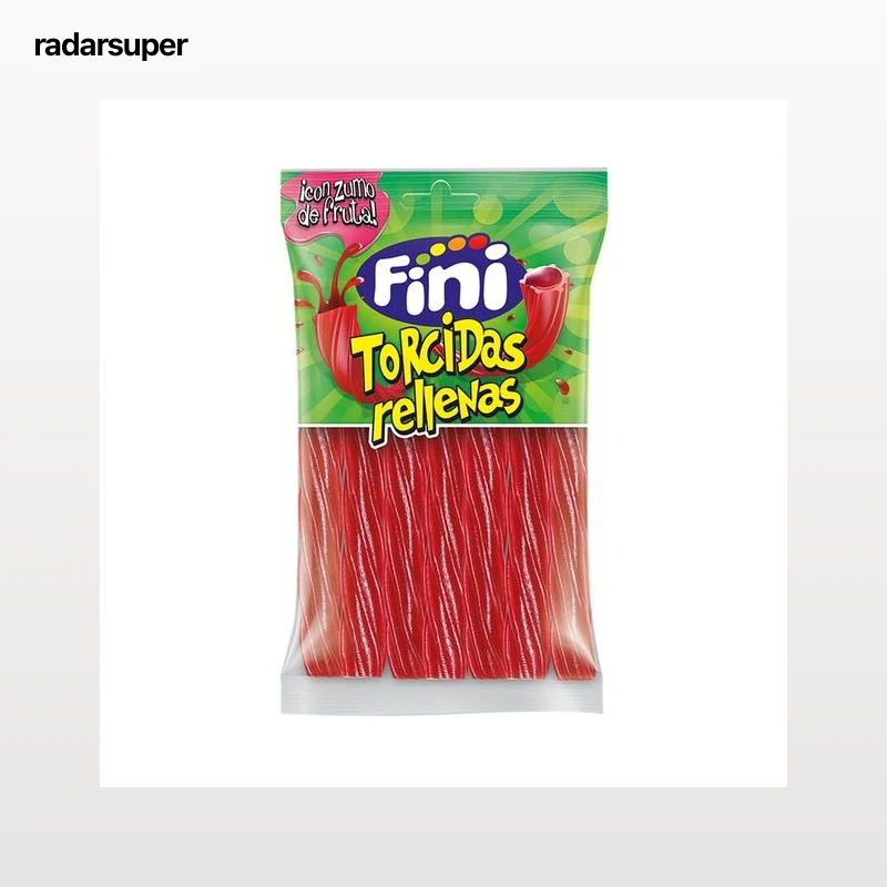 FINI Regaliz relleno Torcidas 125 g.