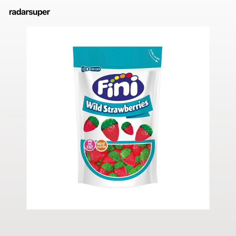 FINI Wild strawberries Golosinas de fresa 165 g.