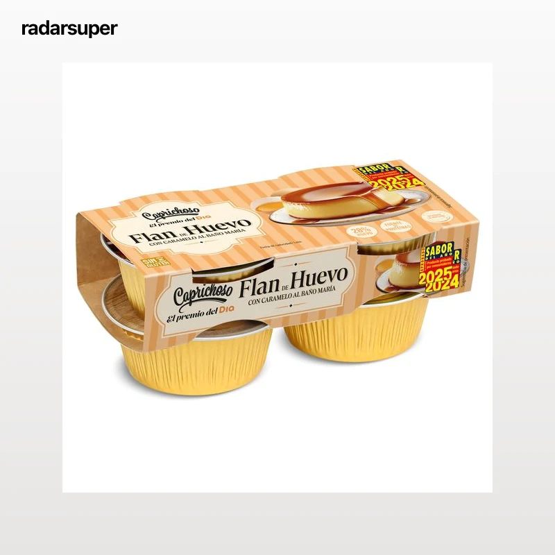 Flan de huevo Dia Caprichoso 4 x 100 g