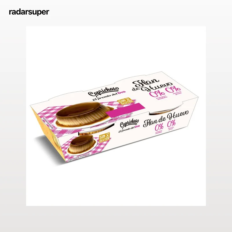 Flan de huevo doble 0% Dia Caprichoso 2 x 100 g