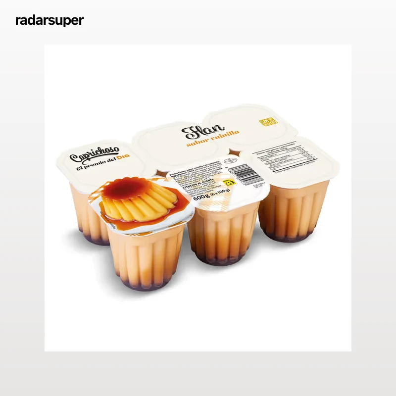 Flan de vainilla Dia Caprichoso 6 x 100 g