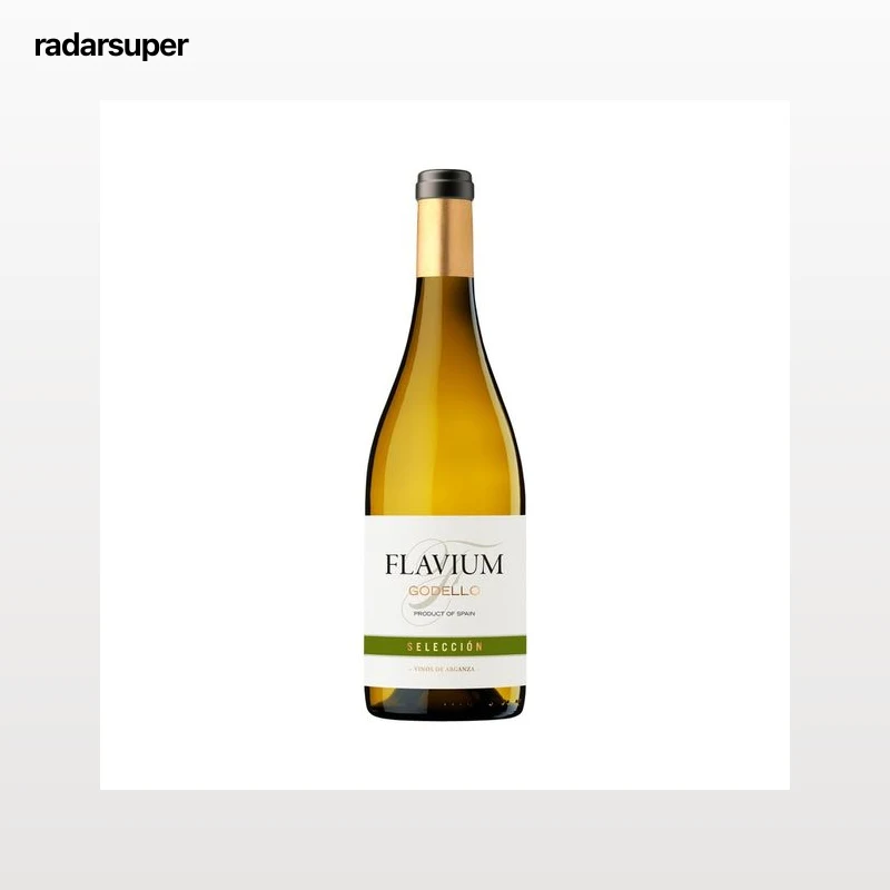 FLAVIUM Selección Vino blanco godello con I.G.P Vinosde la Tierra de Castilla y León botella 75 cl.