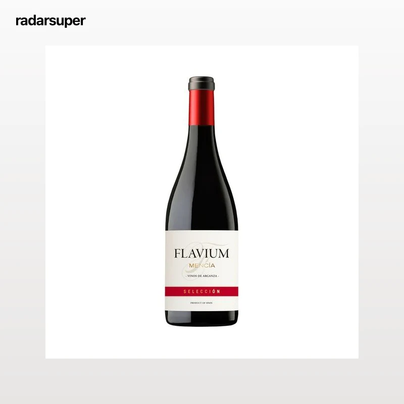FLAVIUM SELECCIÓN Vino tinto mencía con IGP Vinos de la Tierra de Castiila y León 75 cl.