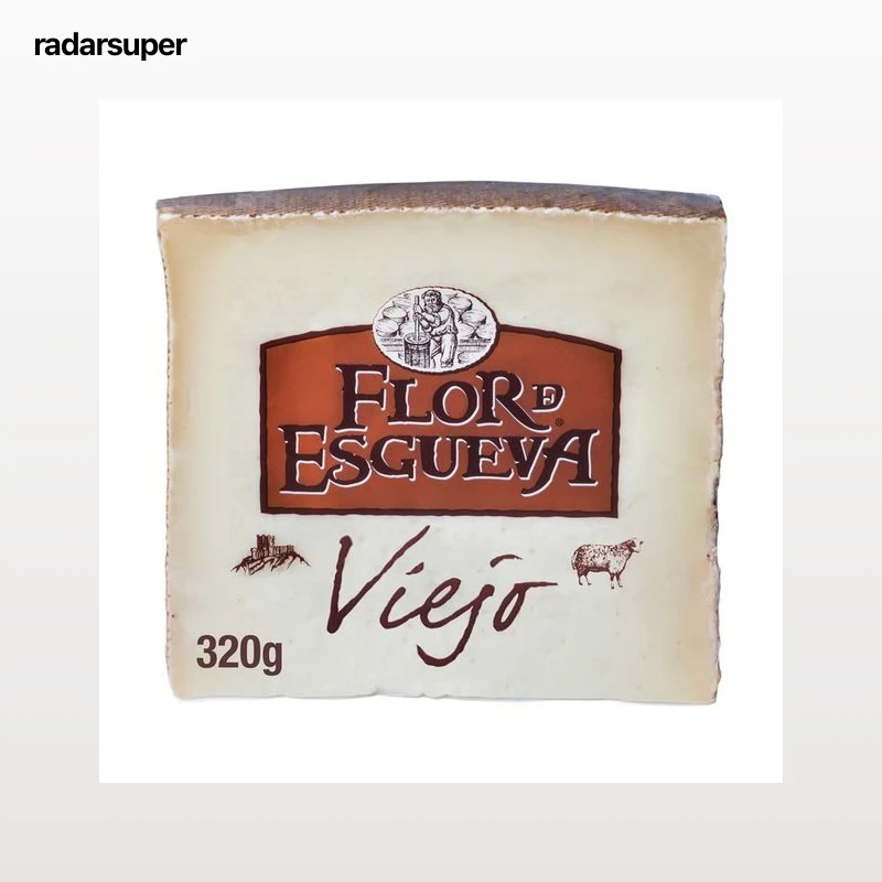 FLOR DE ESGUEVA Queso de oveja curado FLOR DE ESGUEVA 320 g.