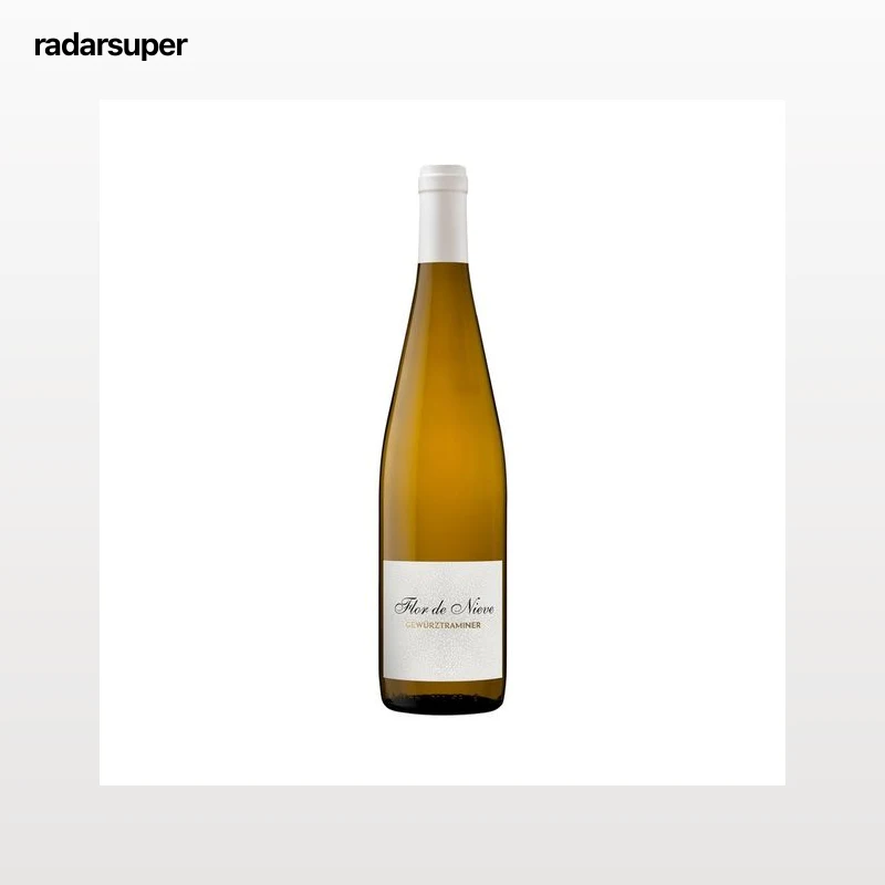 FLOR DE NIEVE Vino blanco con D.O. Somontano botella 75 cl.
