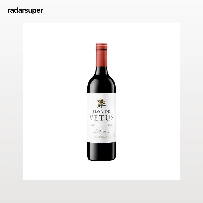 FLOR DE VETUS Vino tinto con D.O. Toro botella 75 cl.