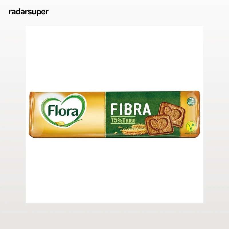 FLORA Galletas de fibra 185 g.