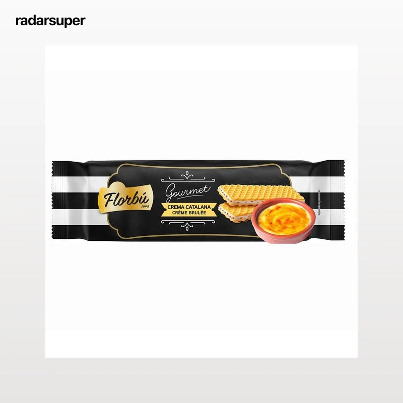 FLORBU Galleta barquillo crema catalana 150 g.