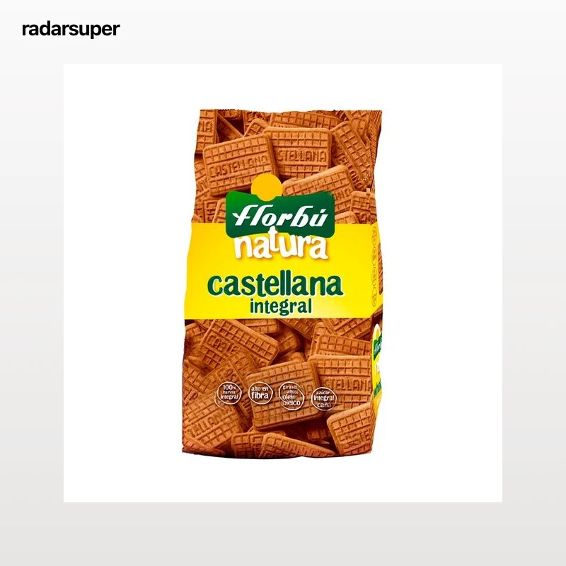 FLORBÚ Natura Galletas María integral 500 g.