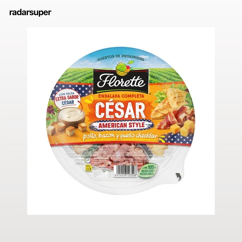 FLORETTE American Style Ensalada completa César 200 g.