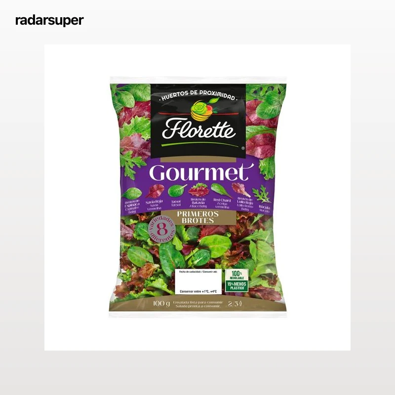 FLORETTE Ensalada gourmet primeros brotes