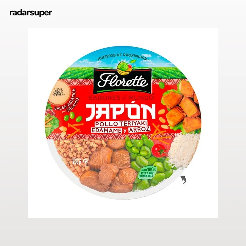 FLORETTE Sabores del mundo Ensalada Japón completa 200 g.