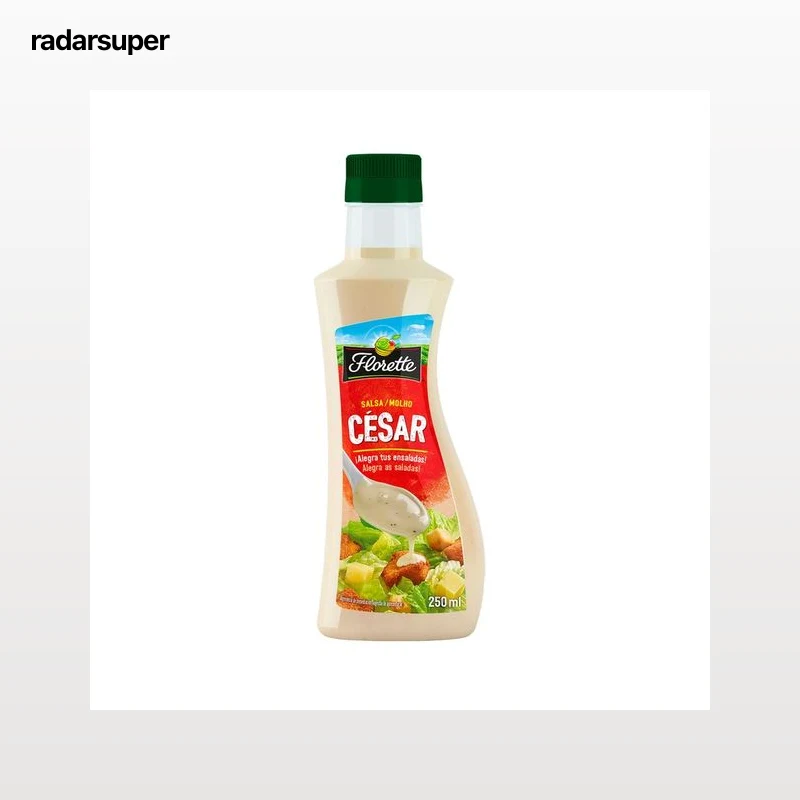 FLORETTE Salsa César ideal para ensaladas 250 ml.