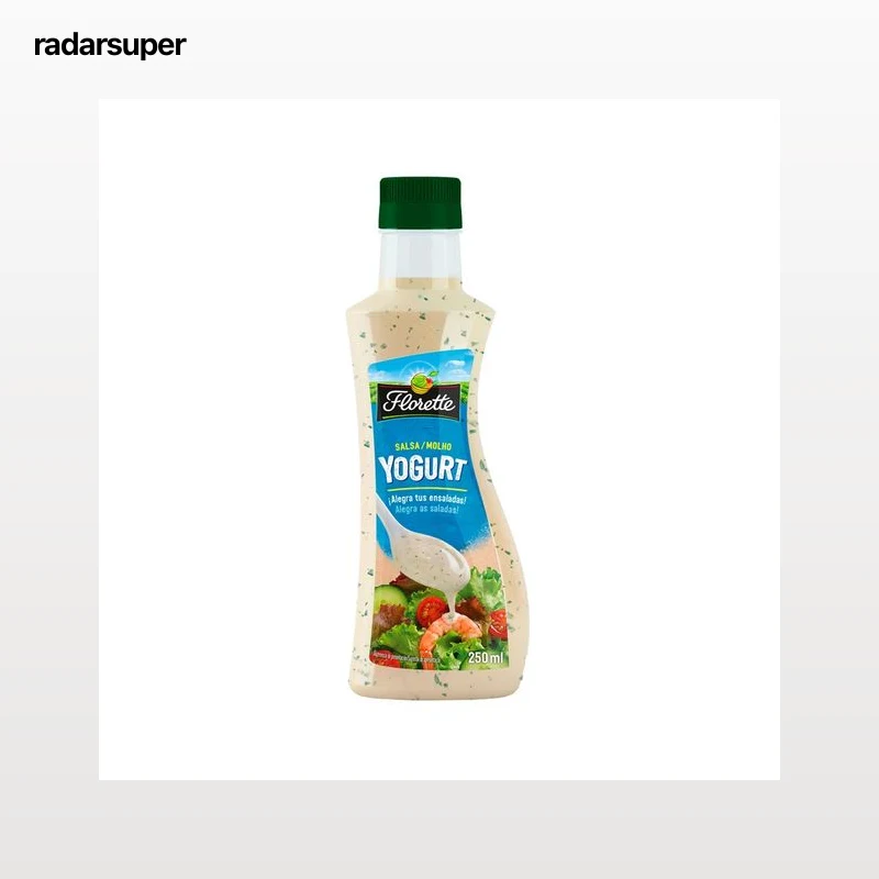 FLORETTE Salsa de yogurt ideal para ensaladas 250 ml.