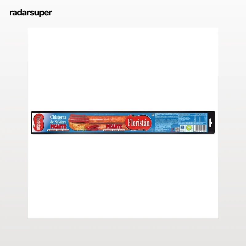 FLORISTÁN Chistorra picante receta Navarra, 100% natrual (sin conservantes) FLORISTÁN 200 g.