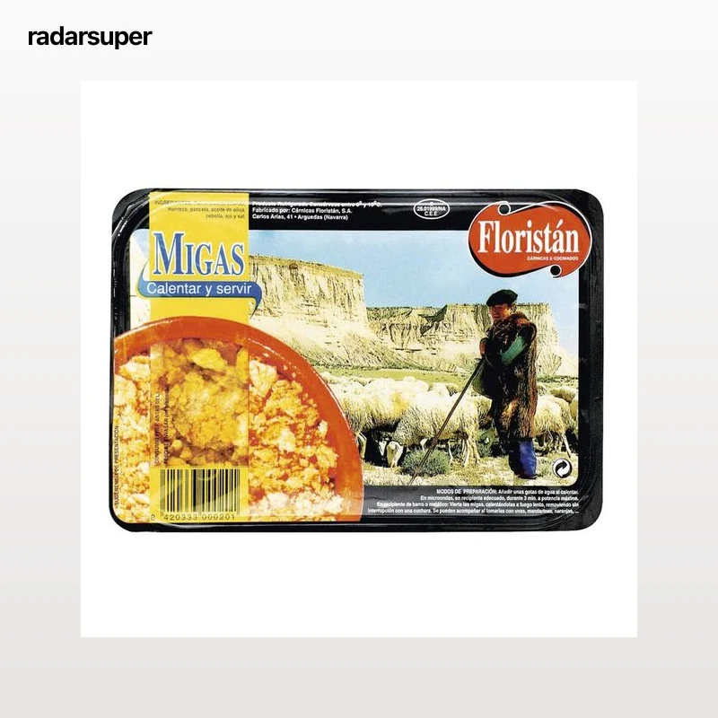 FLORISTÁN Migas extremeñas con jamón FLORISTAN 550 gr