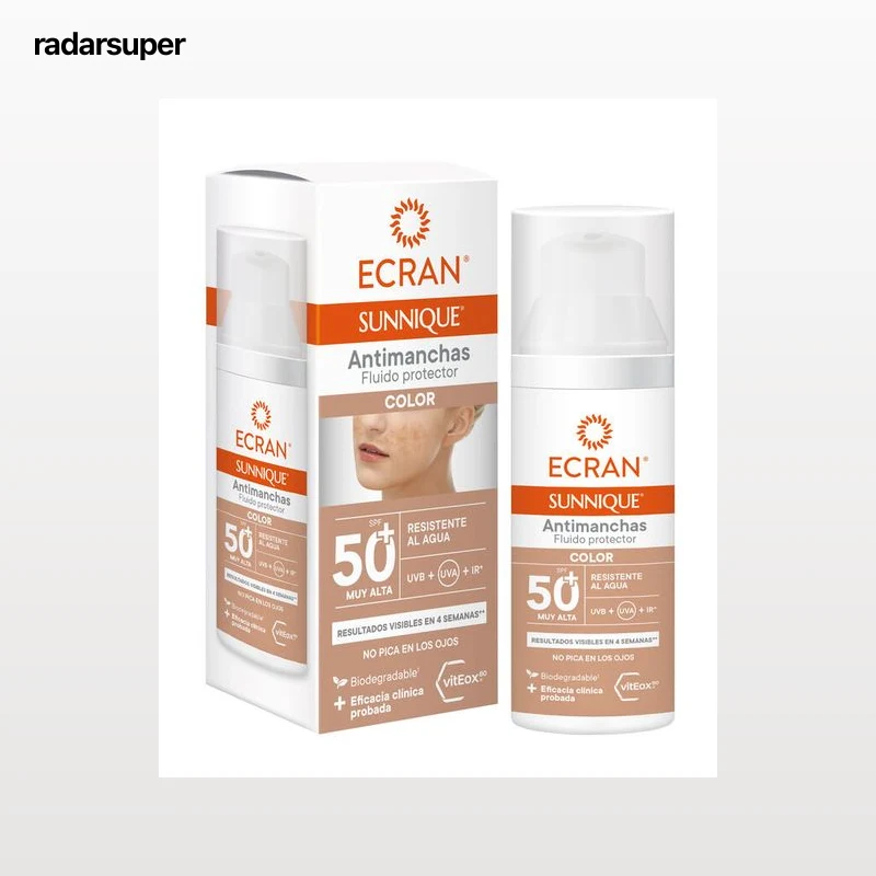 Fluido facial antimanchas Ecran 50ml FP50 Color