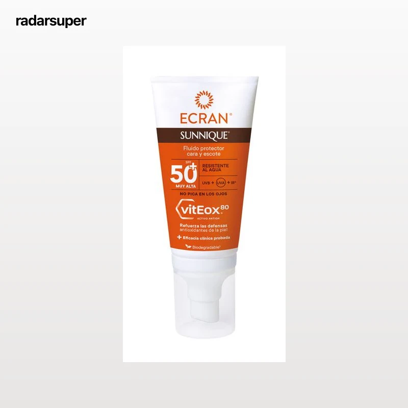 Fluido protector solar Ecran 50 ml F50 Cara y escote