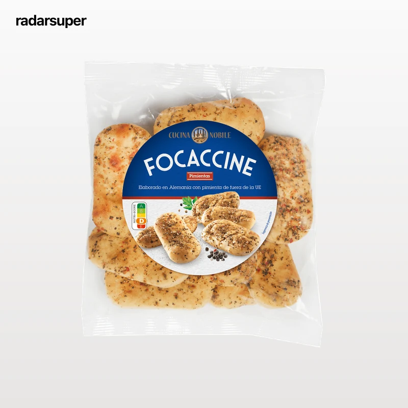 Focaccines con pimienta