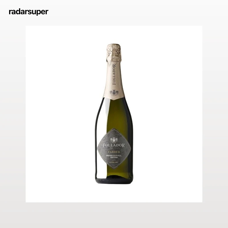 FOLLADOR  Vino prosecco italiano con D.O. Treviso FOLLADOR botella de 75 cl.