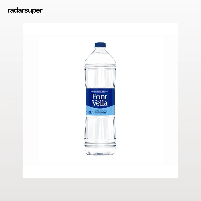 FONT VELLA Agua mineral botella de 1,5 l.