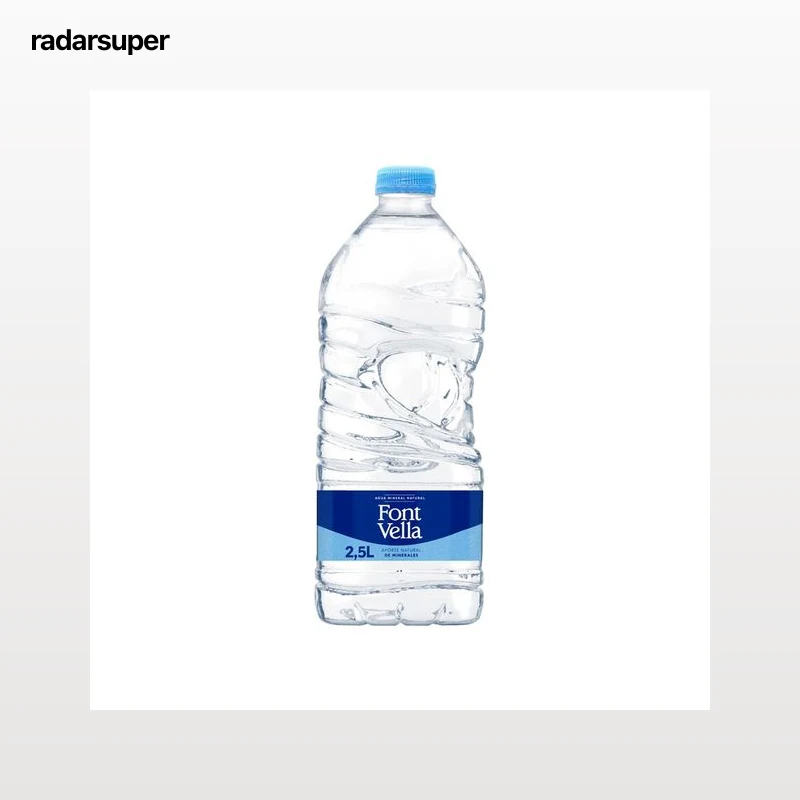 FONT VELLA Agua mineral botella de 2,50 l.