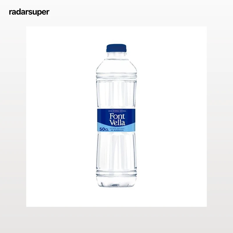 FONT VELLA Agua mineral botella de 50 cl.