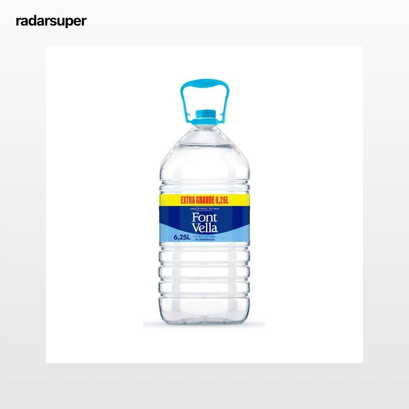 FONT VELLA Agua mineral garrafa de 6,25 l.