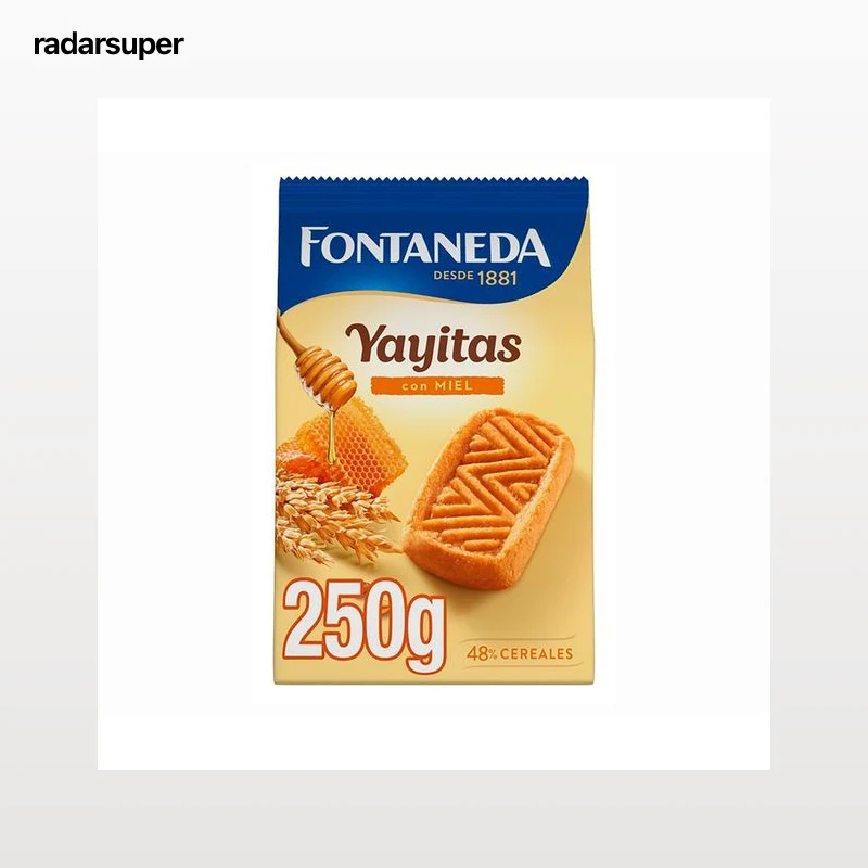 FONTANEDA Yayitas Galletas con Miel 250 g.