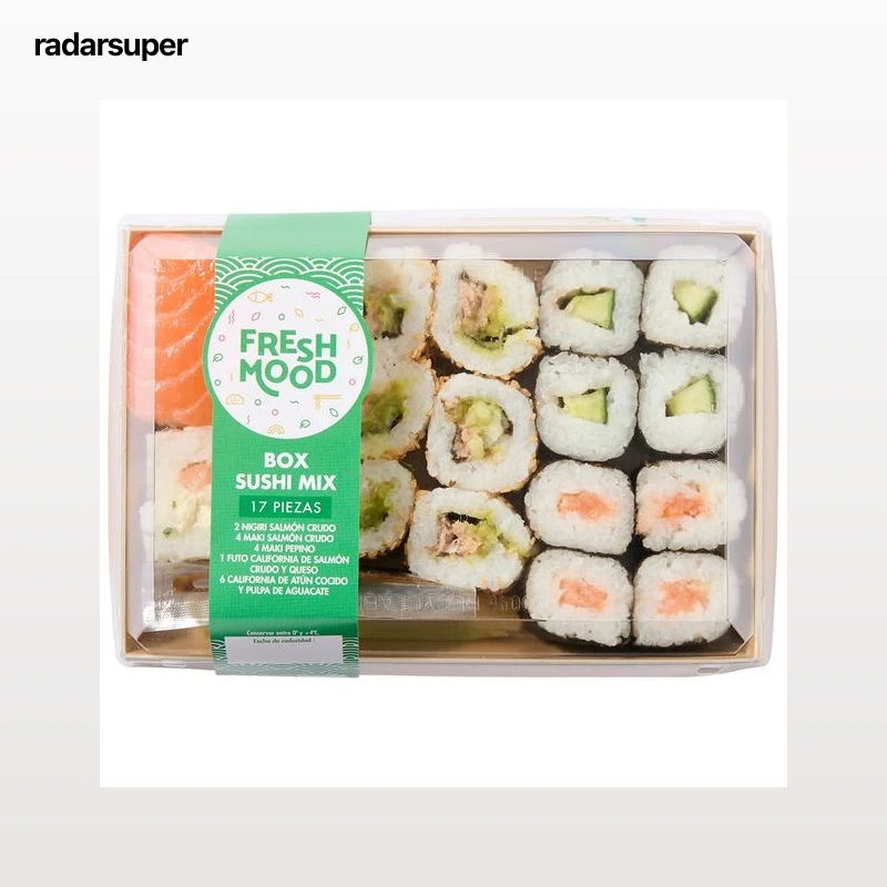 FOODIZ Box sushi mix 17 uds. 304 g.