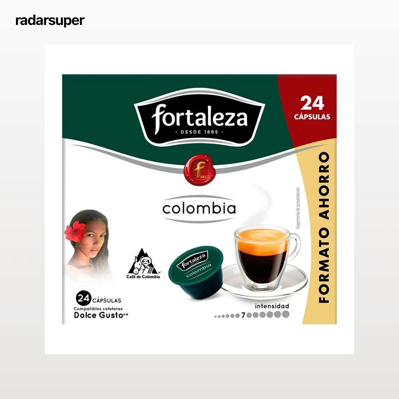 FORTALEZA Café en cápsulas Colombia I10, 24 uds.