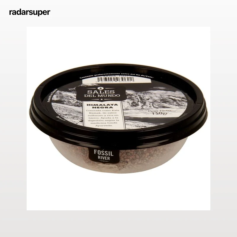 FOSSIL RIVER Sal negra del Himalaya 150 g.