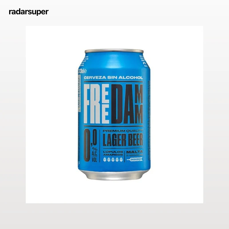 FREE DAMM Cerveza sin alcohol 33 cl.