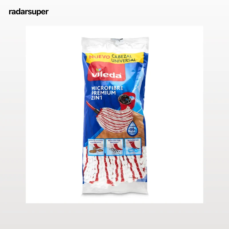 Fregona de microfibra premium Vileda 1 unidad