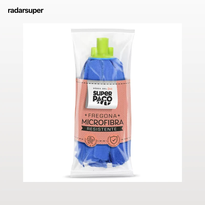 Fregona de microfibra resistente Dia Super Paco 1 unidad