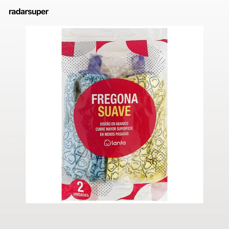 Fregona suave Lanta pack 2