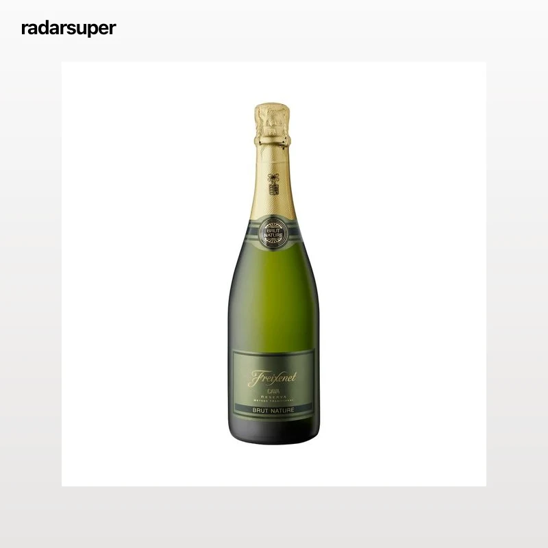 FREIXENET Cava brut nature reserva, elaborado de forma tradicional y denominación de origen Cava FREIXENET botella de 75 cl.
