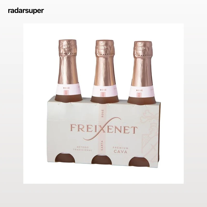 FREIXENET Cava premiun rosado, método tradicional benjamin 3 x 20 cl.