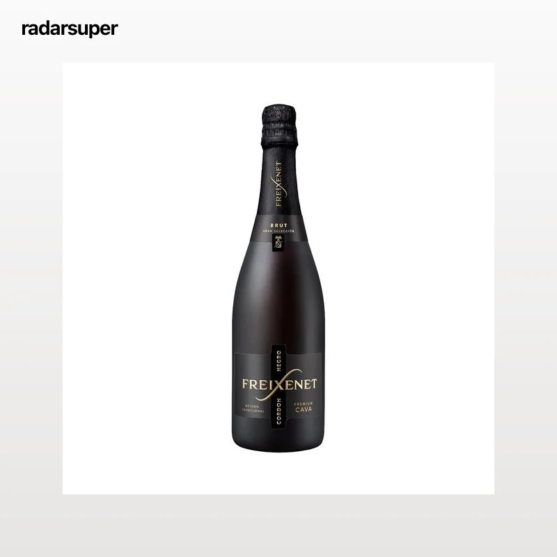 FREIXENET Cordón negro Cava premium brut gran selección botella 75 cl.
