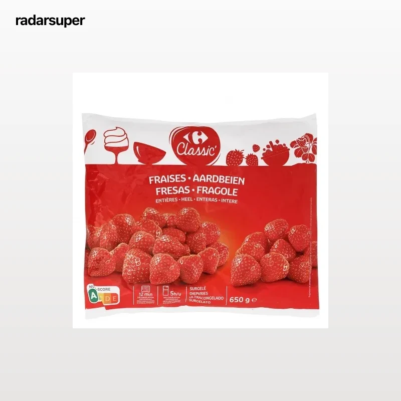 Fresas Carrefour Classic 650 g.