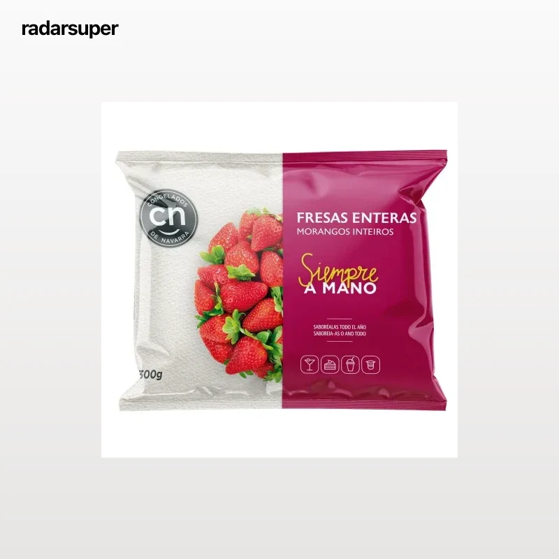 Fresas Congelados de Navarra 300 g.