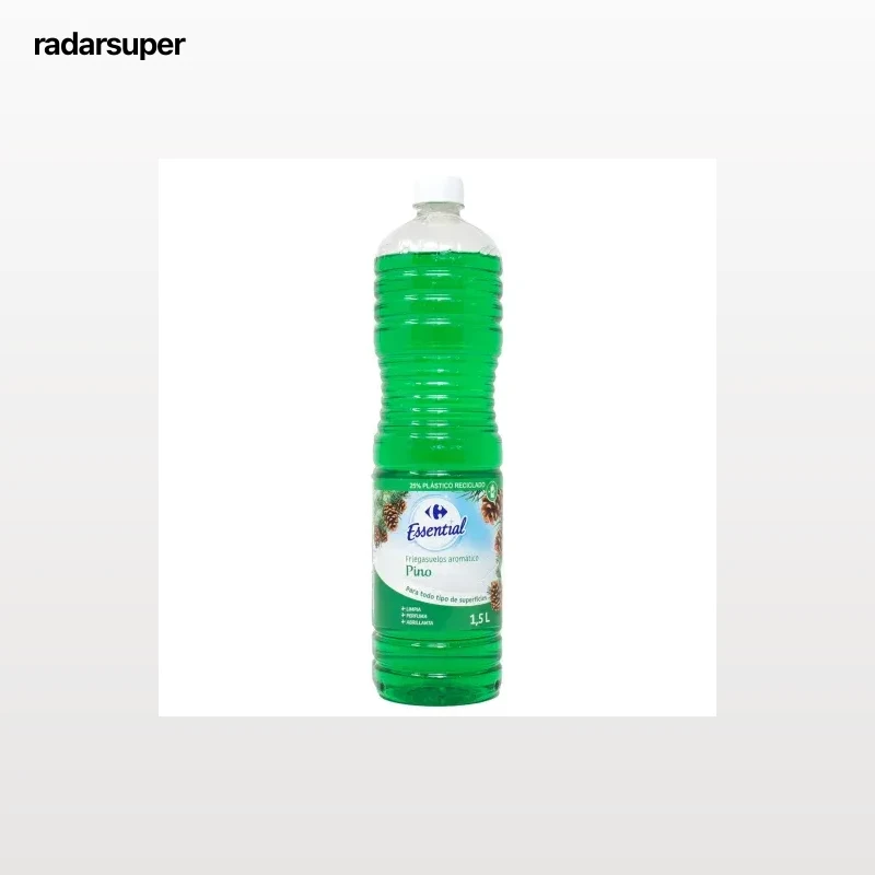 Friegasuelos aroma pino Essential Carrefour 1,5 l.