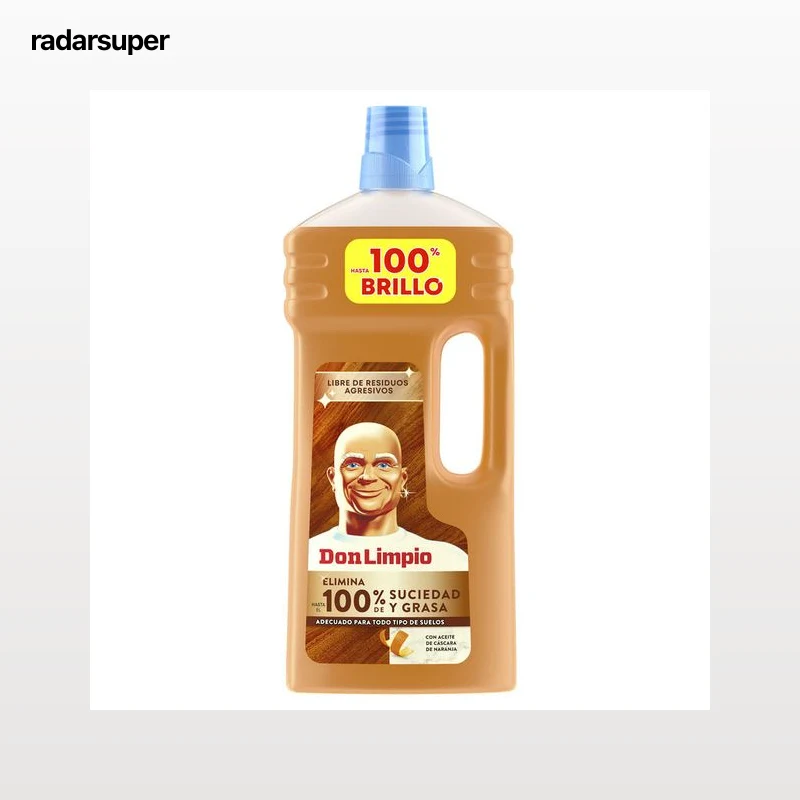 Friegasuelos Don Limpio Madera 1.5 l PH Seguro En Suelos De Madera
